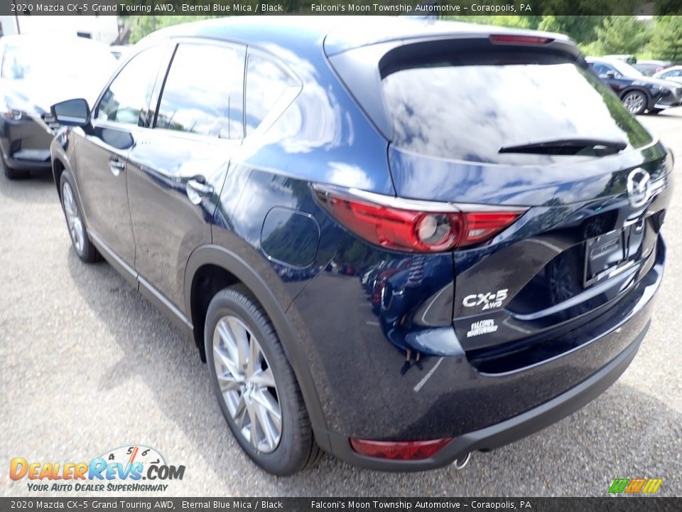 2020 Mazda CX-5 Grand Touring AWD Eternal Blue Mica / Black Photo #6