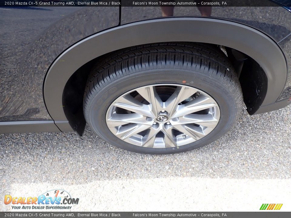 2020 Mazda CX-5 Grand Touring AWD Eternal Blue Mica / Black Photo #7