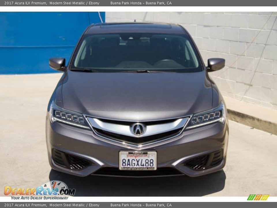 2017 Acura ILX Premium Modern Steel Metallic / Ebony Photo #7