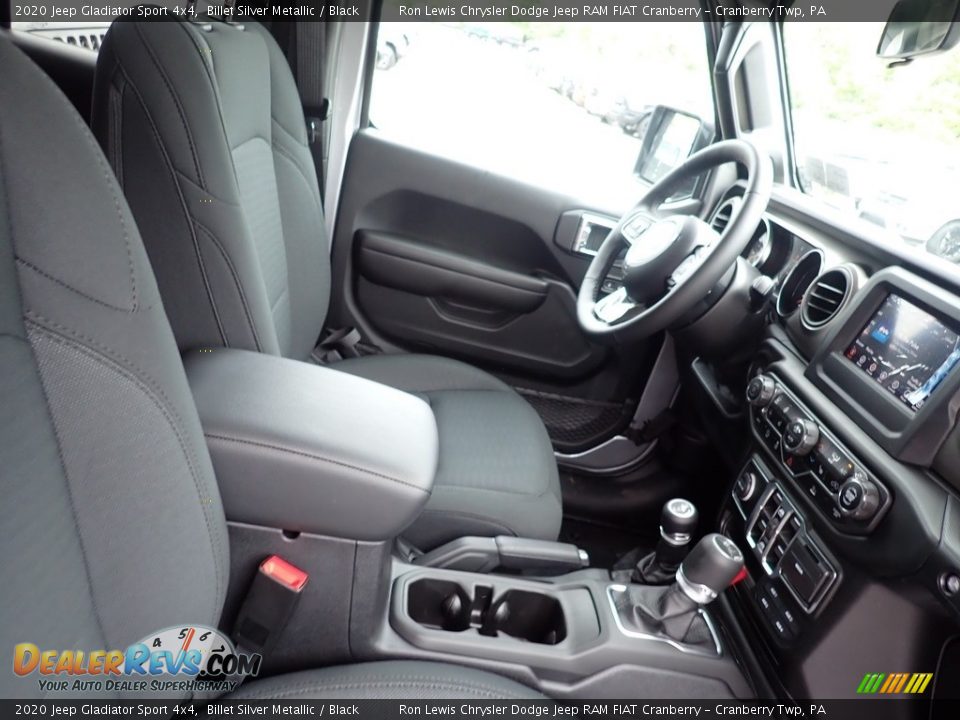 2020 Jeep Gladiator Sport 4x4 Billet Silver Metallic / Black Photo #9