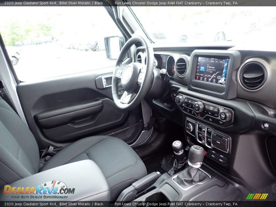 2020 Jeep Gladiator Sport 4x4 Billet Silver Metallic / Black Photo #10