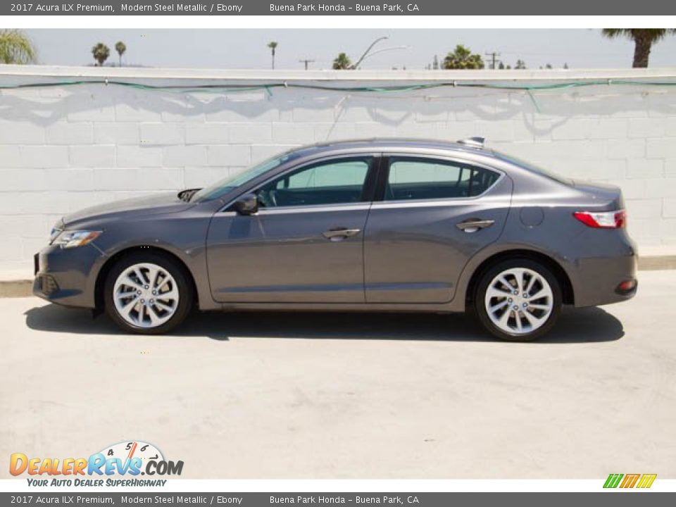 Modern Steel Metallic 2017 Acura ILX Premium Photo #10