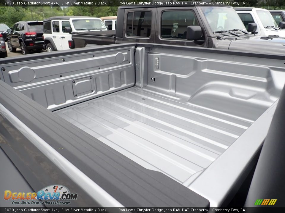 2020 Jeep Gladiator Sport 4x4 Billet Silver Metallic / Black Photo #11