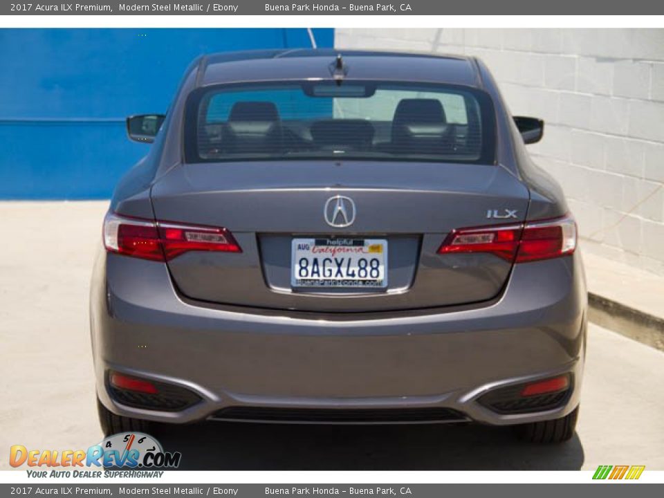 2017 Acura ILX Premium Modern Steel Metallic / Ebony Photo #11