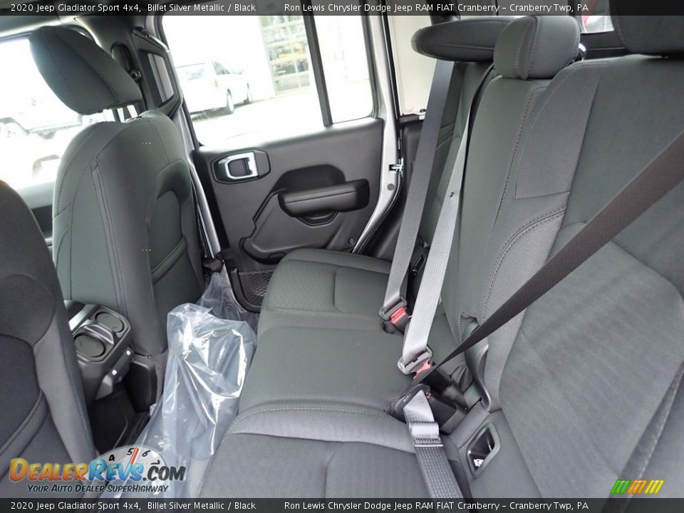 2020 Jeep Gladiator Sport 4x4 Billet Silver Metallic / Black Photo #12