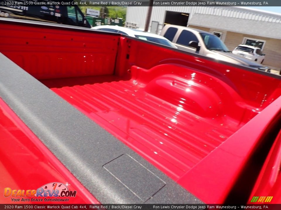 2020 Ram 1500 Classic Warlock Quad Cab 4x4 Flame Red / Black/Diesel Gray Photo #12
