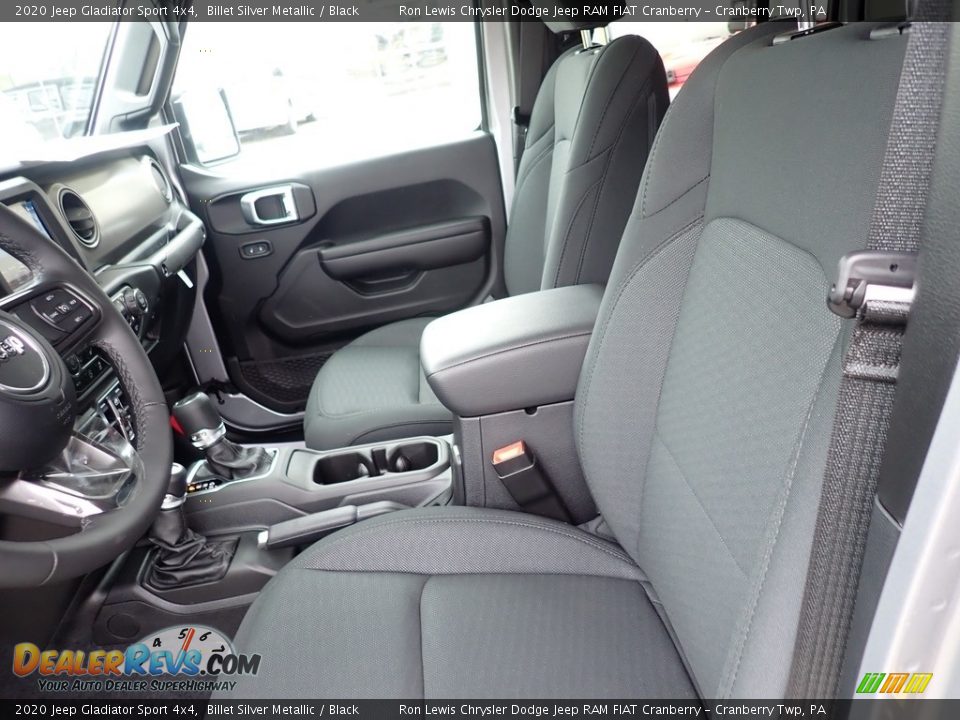 2020 Jeep Gladiator Sport 4x4 Billet Silver Metallic / Black Photo #13