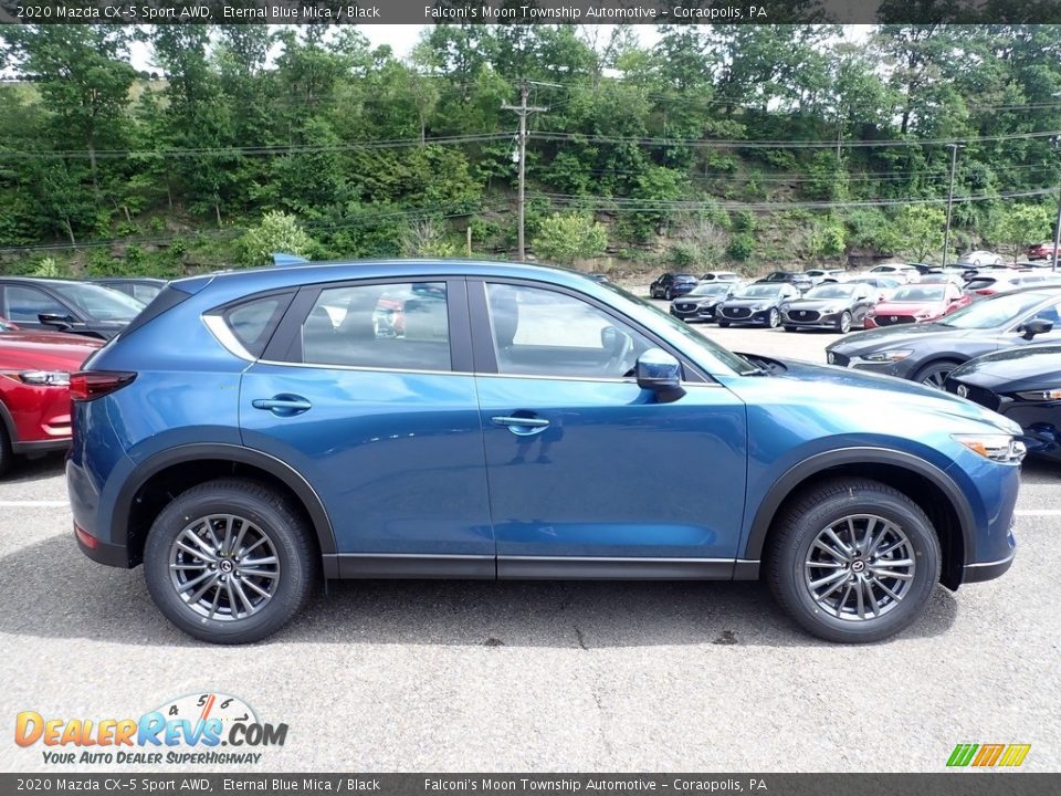 2020 Mazda CX-5 Sport AWD Eternal Blue Mica / Black Photo #1