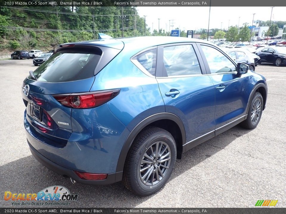 2020 Mazda CX-5 Sport AWD Eternal Blue Mica / Black Photo #2