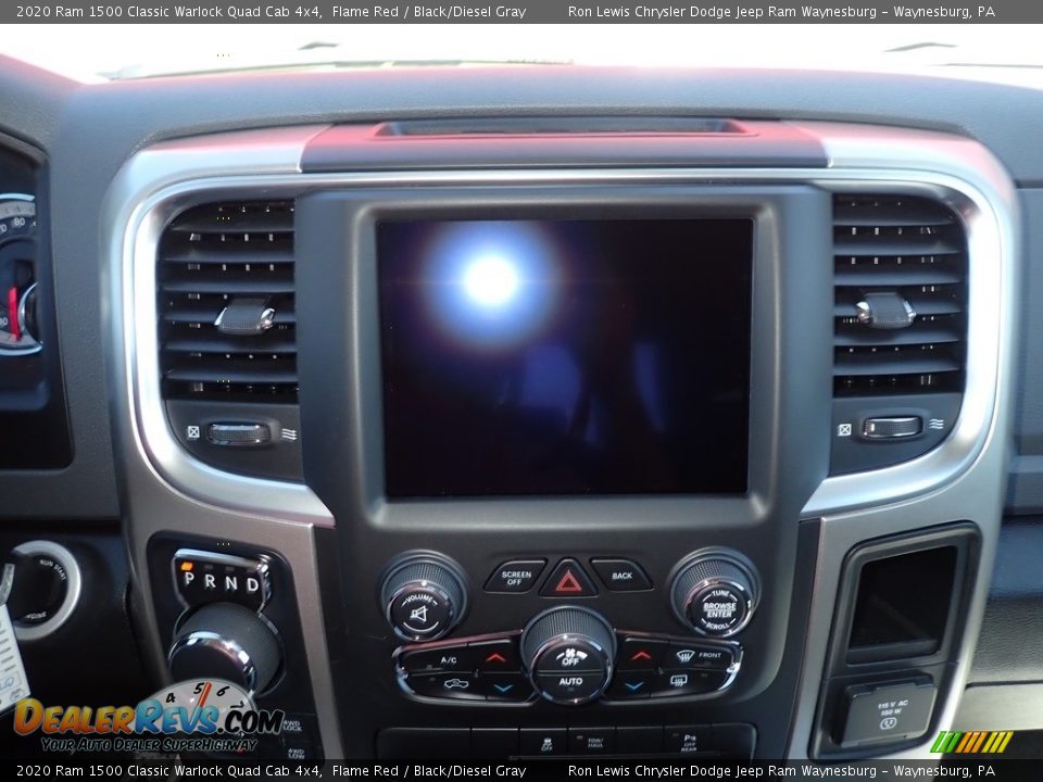 2020 Ram 1500 Classic Warlock Quad Cab 4x4 Flame Red / Black/Diesel Gray Photo #17