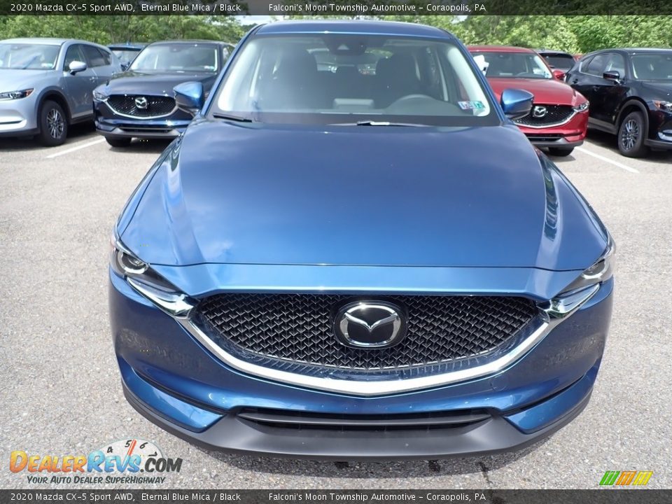 2020 Mazda CX-5 Sport AWD Eternal Blue Mica / Black Photo #4
