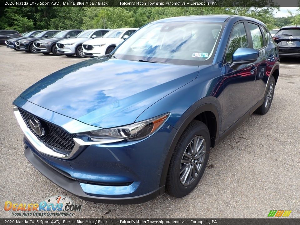 2020 Mazda CX-5 Sport AWD Eternal Blue Mica / Black Photo #5