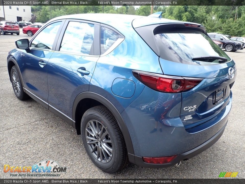 2020 Mazda CX-5 Sport AWD Eternal Blue Mica / Black Photo #6