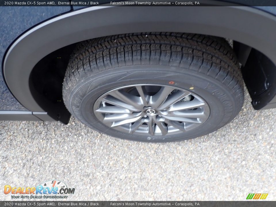 2020 Mazda CX-5 Sport AWD Eternal Blue Mica / Black Photo #7