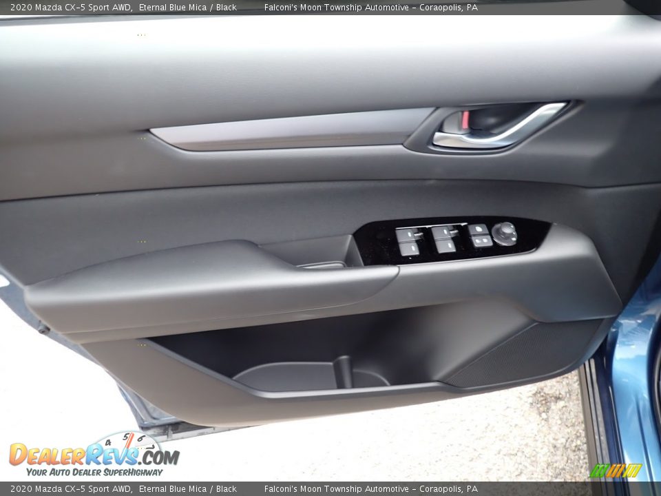 2020 Mazda CX-5 Sport AWD Eternal Blue Mica / Black Photo #11