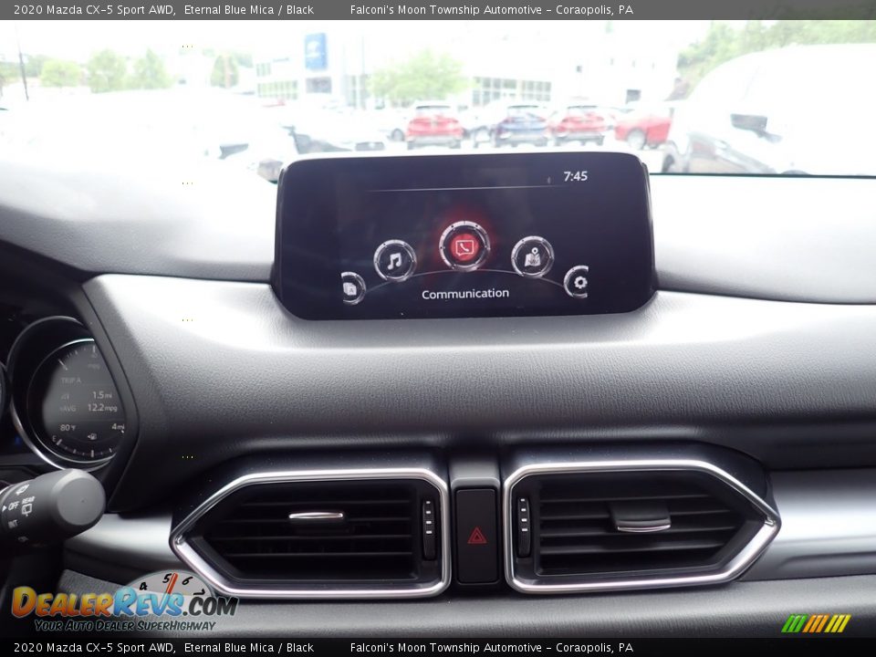 2020 Mazda CX-5 Sport AWD Eternal Blue Mica / Black Photo #13