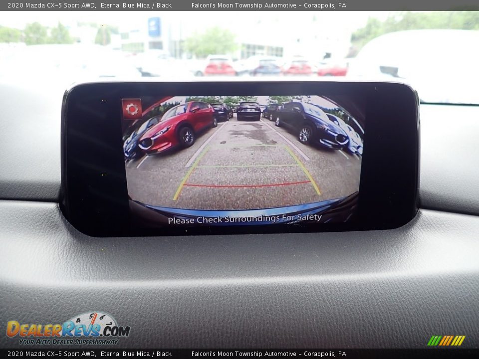 2020 Mazda CX-5 Sport AWD Eternal Blue Mica / Black Photo #14