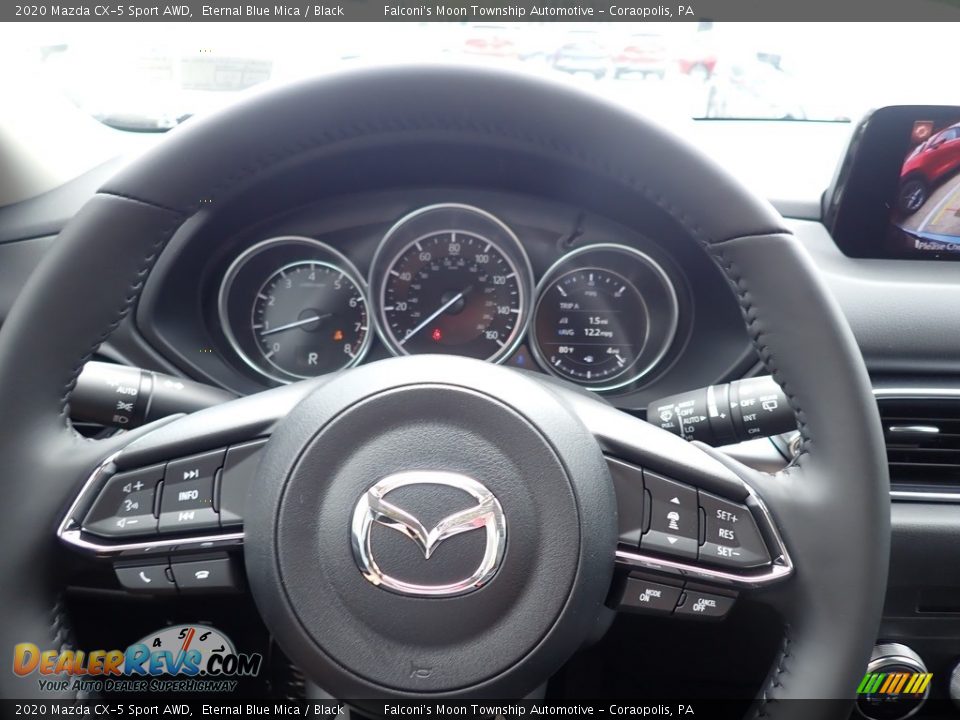 2020 Mazda CX-5 Sport AWD Eternal Blue Mica / Black Photo #15