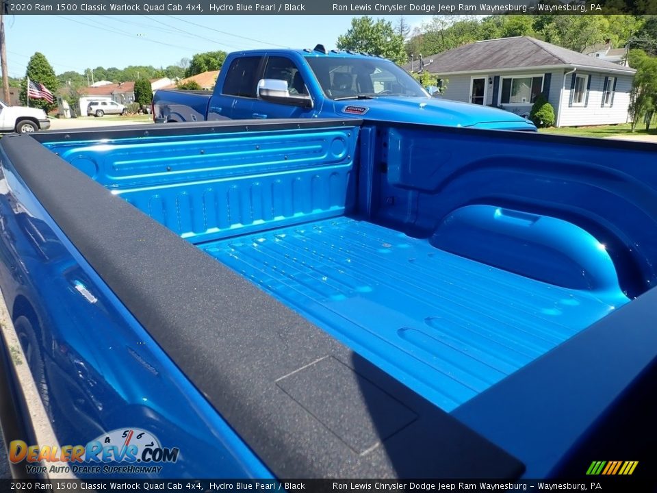 2020 Ram 1500 Classic Warlock Quad Cab 4x4 Hydro Blue Pearl / Black Photo #12
