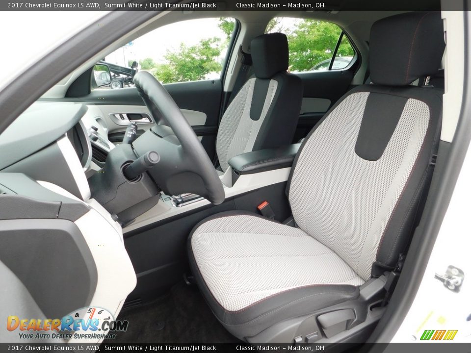 2017 Chevrolet Equinox LS AWD Summit White / Light Titanium/Jet Black Photo #2