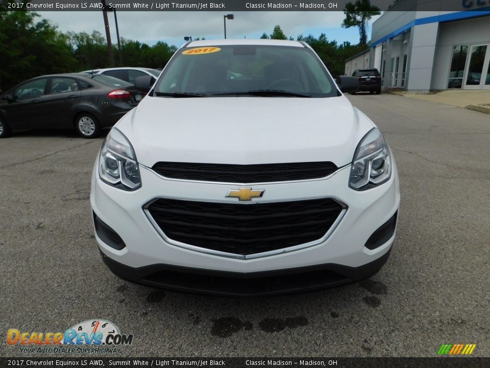 2017 Chevrolet Equinox LS AWD Summit White / Light Titanium/Jet Black Photo #4