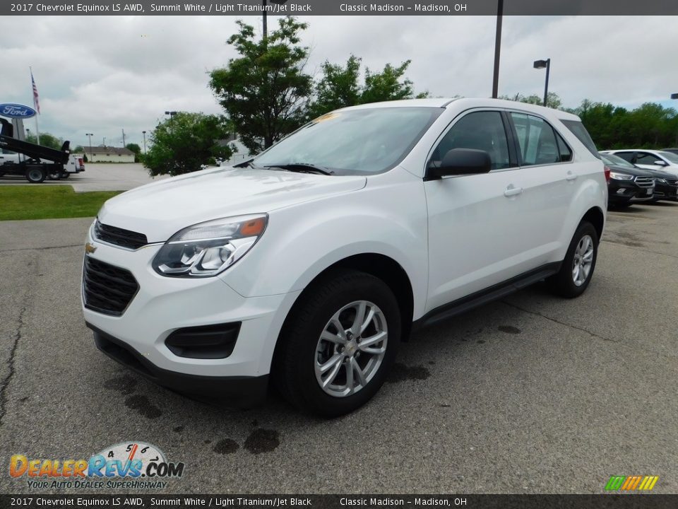 2017 Chevrolet Equinox LS AWD Summit White / Light Titanium/Jet Black Photo #5