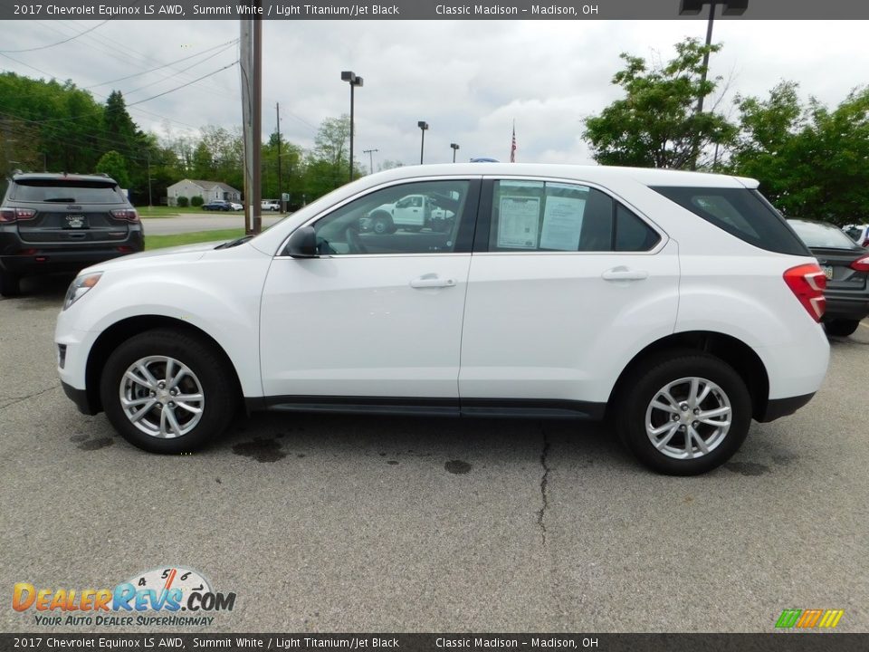 2017 Chevrolet Equinox LS AWD Summit White / Light Titanium/Jet Black Photo #6