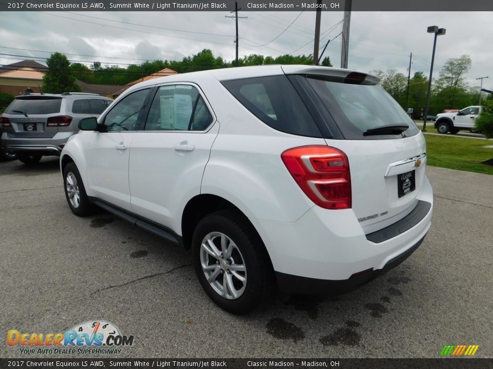 2017 Chevrolet Equinox LS AWD Summit White / Light Titanium/Jet Black Photo #7