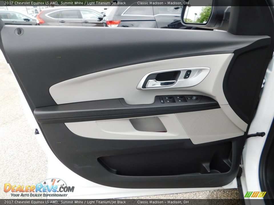 2017 Chevrolet Equinox LS AWD Summit White / Light Titanium/Jet Black Photo #10