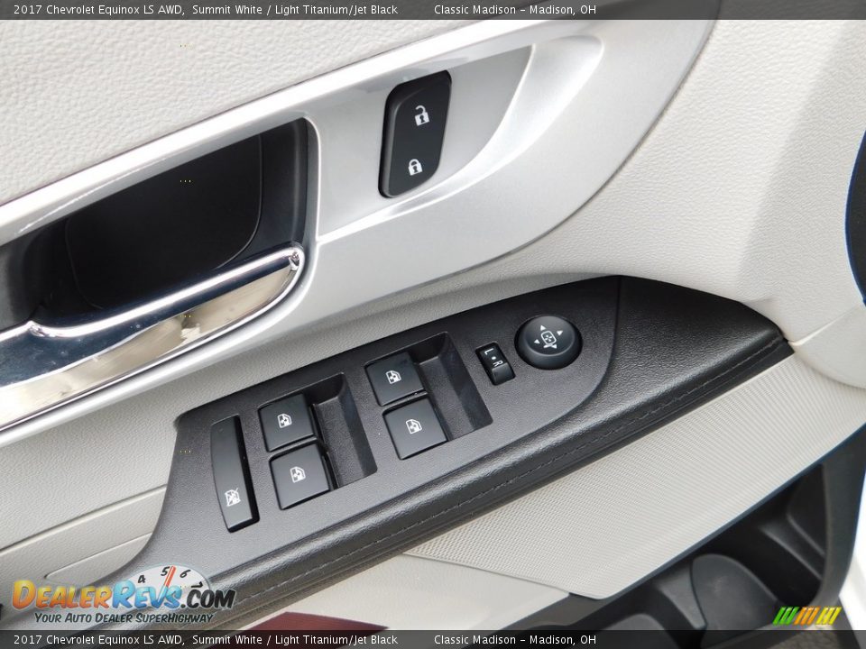 2017 Chevrolet Equinox LS AWD Summit White / Light Titanium/Jet Black Photo #11