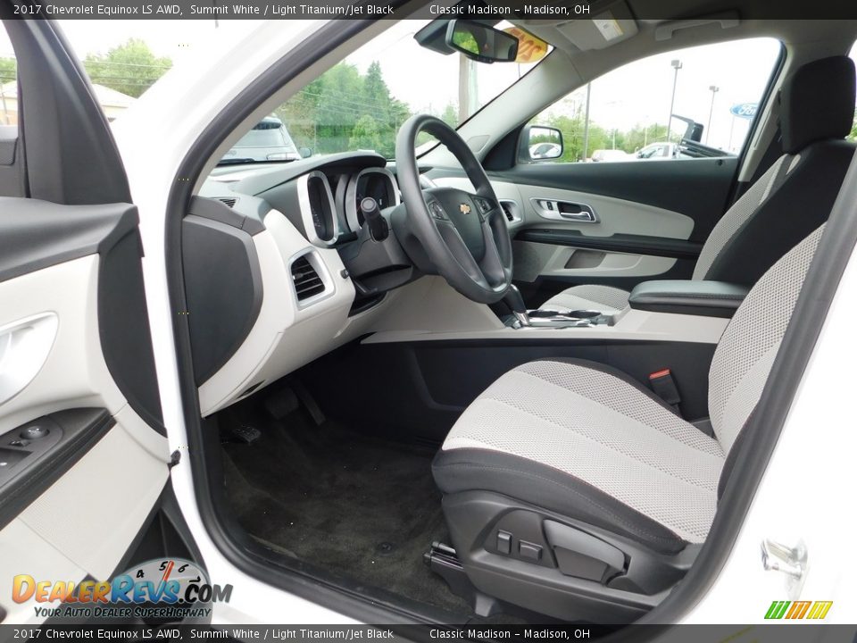 2017 Chevrolet Equinox LS AWD Summit White / Light Titanium/Jet Black Photo #12