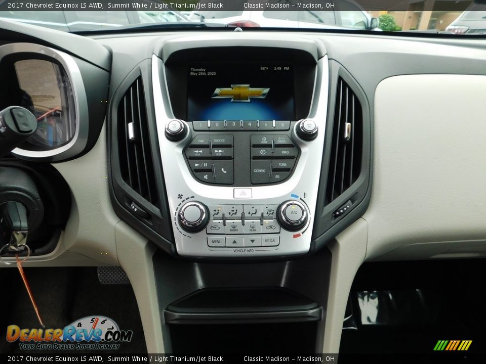 2017 Chevrolet Equinox LS AWD Summit White / Light Titanium/Jet Black Photo #15