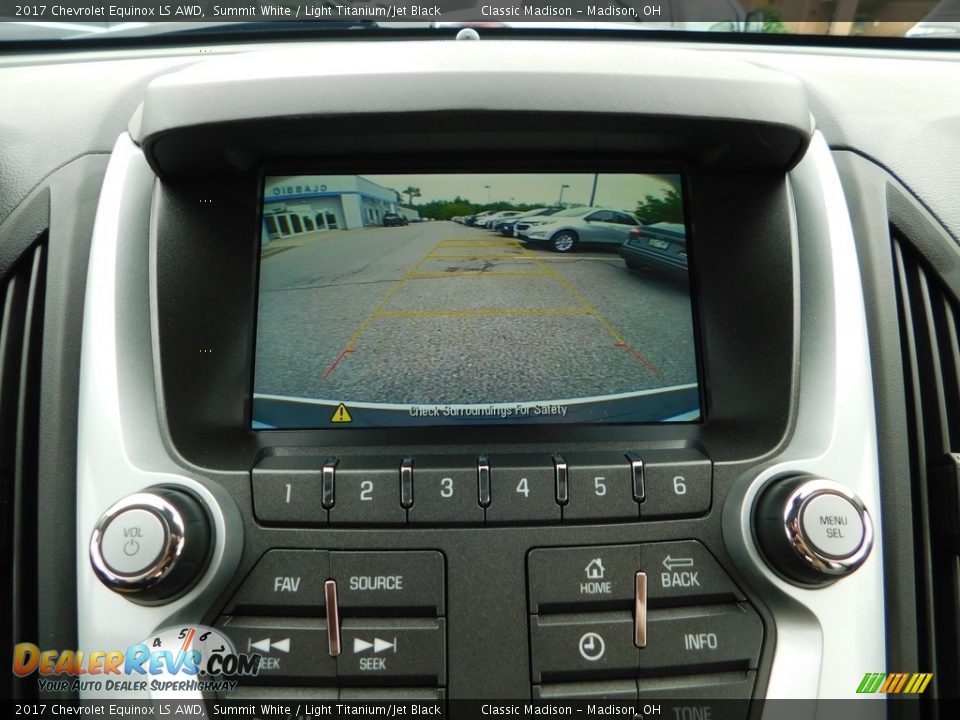 2017 Chevrolet Equinox LS AWD Summit White / Light Titanium/Jet Black Photo #16