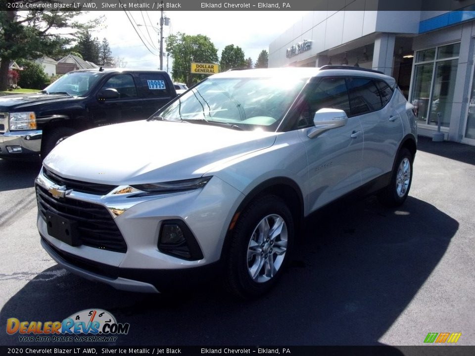2020 Chevrolet Blazer LT AWD Silver Ice Metallic / Jet Black Photo #1