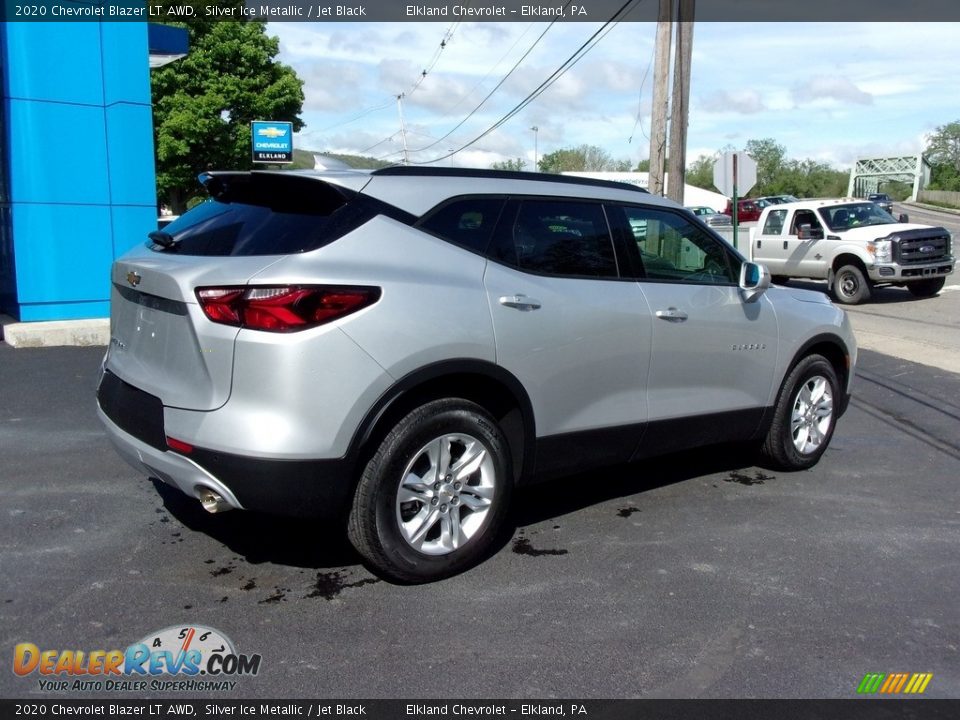 2020 Chevrolet Blazer LT AWD Silver Ice Metallic / Jet Black Photo #4