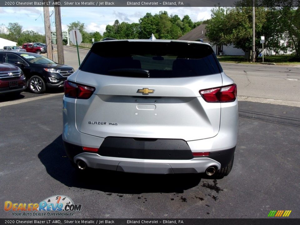 2020 Chevrolet Blazer LT AWD Silver Ice Metallic / Jet Black Photo #5