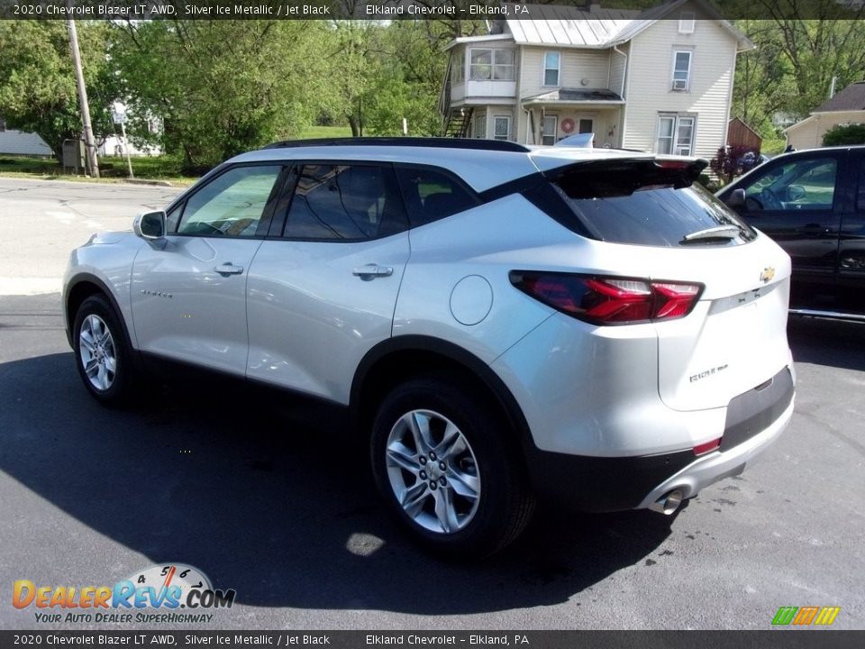 2020 Chevrolet Blazer LT AWD Silver Ice Metallic / Jet Black Photo #6