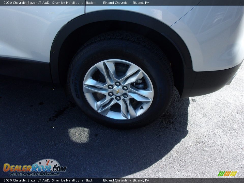 2020 Chevrolet Blazer LT AWD Silver Ice Metallic / Jet Black Photo #9