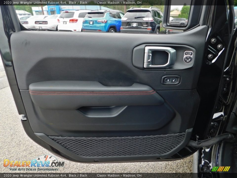 Door Panel of 2020 Jeep Wrangler Unlimited Rubicon 4x4 Photo #10