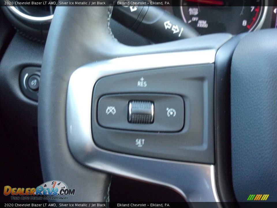 2020 Chevrolet Blazer LT AWD Silver Ice Metallic / Jet Black Photo #17