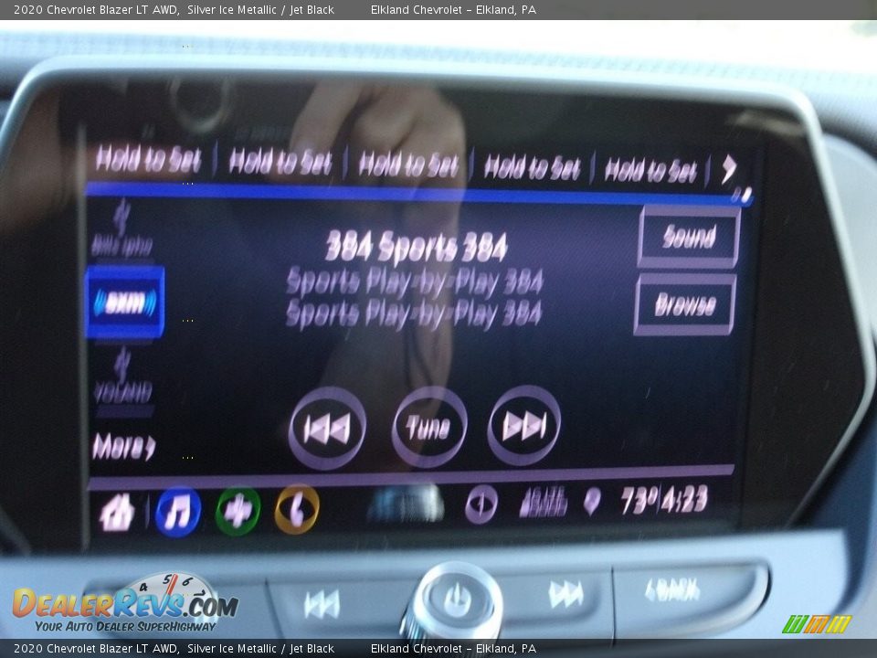 2020 Chevrolet Blazer LT AWD Silver Ice Metallic / Jet Black Photo #18