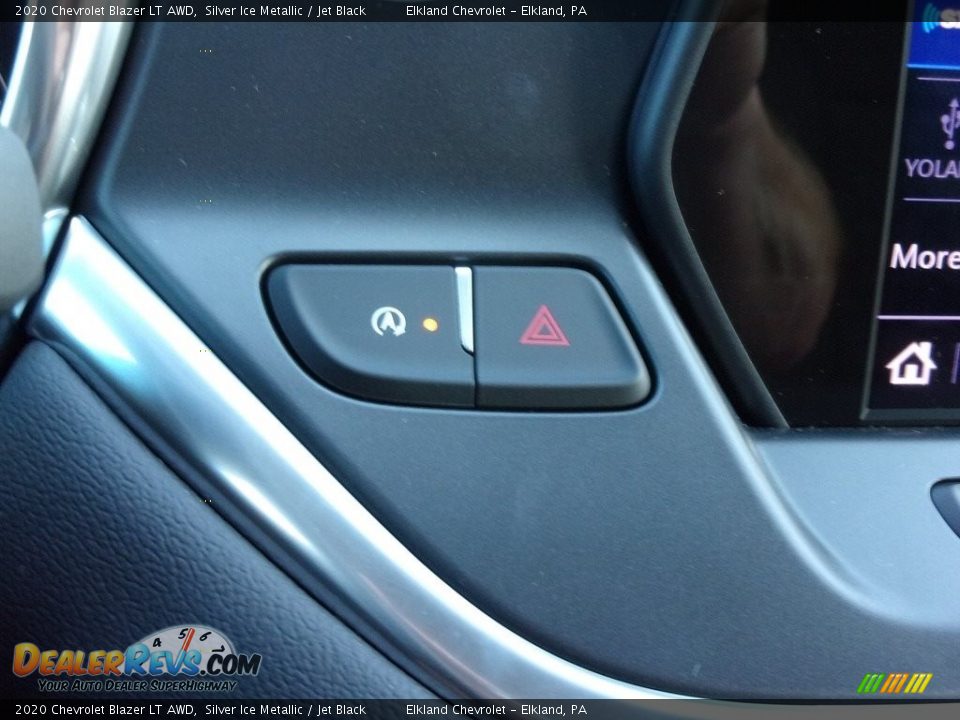 2020 Chevrolet Blazer LT AWD Silver Ice Metallic / Jet Black Photo #20