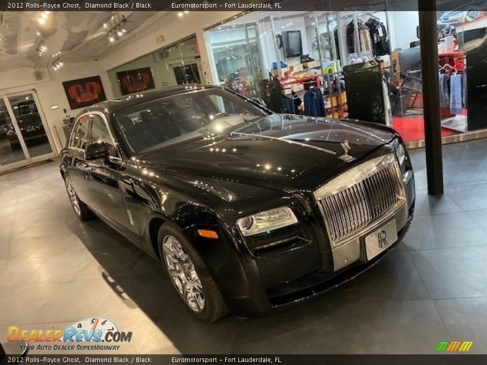 2012 Rolls-Royce Ghost Diamond Black / Black Photo #3
