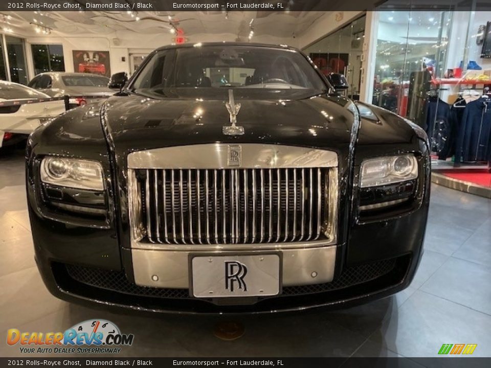2012 Rolls-Royce Ghost Diamond Black / Black Photo #4
