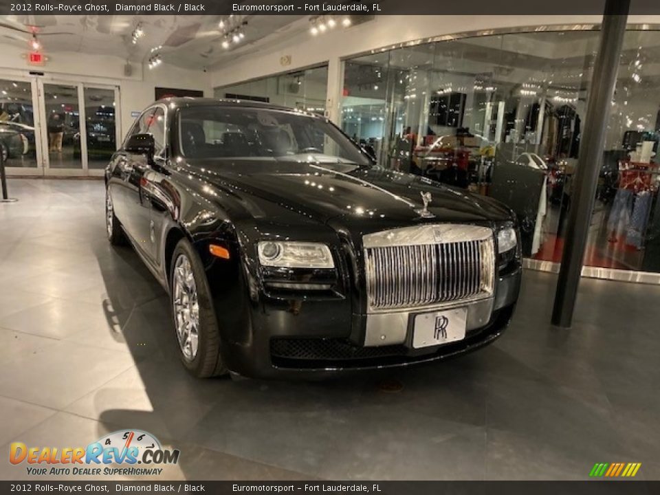 2012 Rolls-Royce Ghost Diamond Black / Black Photo #9