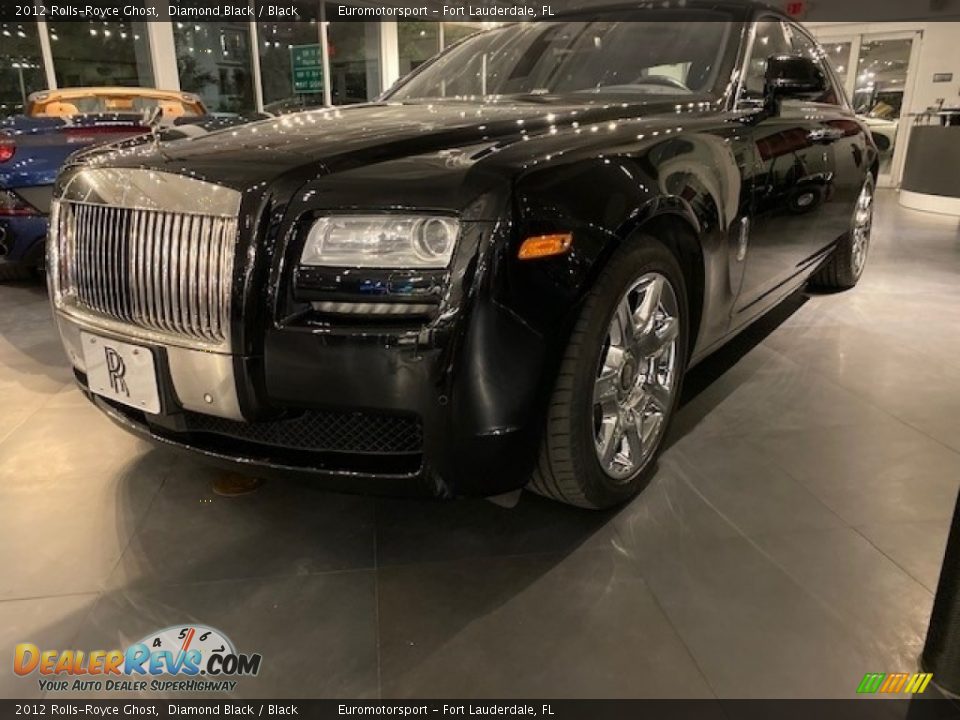 2012 Rolls-Royce Ghost Diamond Black / Black Photo #11