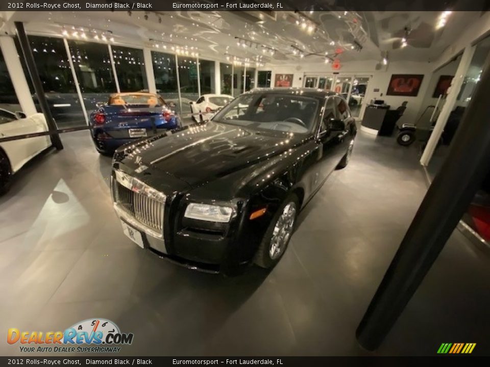 2012 Rolls-Royce Ghost Diamond Black / Black Photo #12
