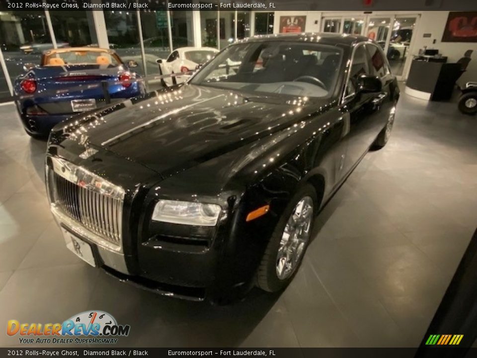 2012 Rolls-Royce Ghost Diamond Black / Black Photo #13
