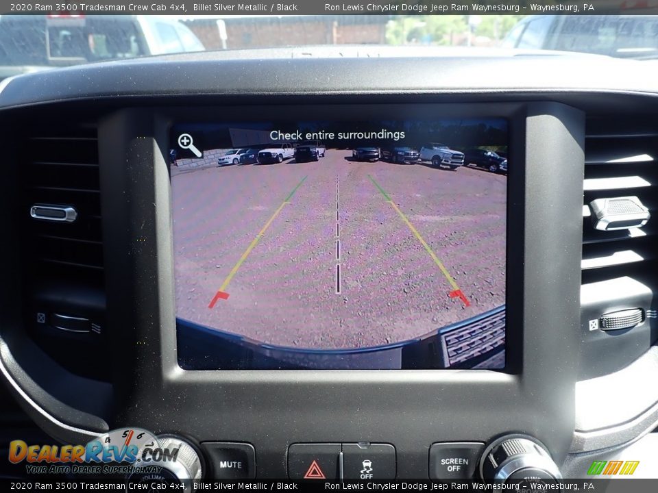 2020 Ram 3500 Tradesman Crew Cab 4x4 Billet Silver Metallic / Black Photo #15