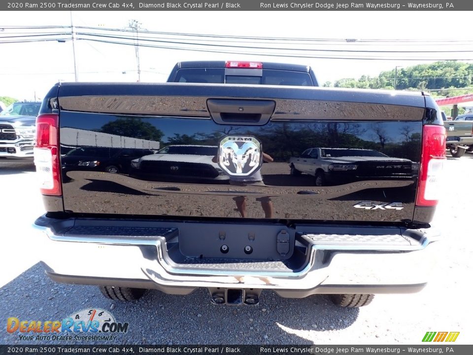 2020 Ram 2500 Tradesman Crew Cab 4x4 Diamond Black Crystal Pearl / Black Photo #5